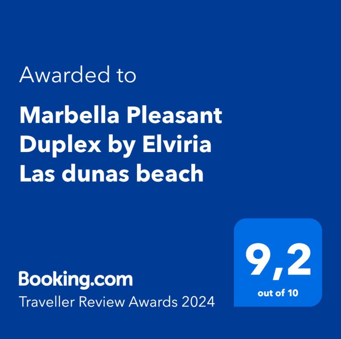 Marbella Pleasant Duplex By Elviria Las Dunas Beach Exterior foto